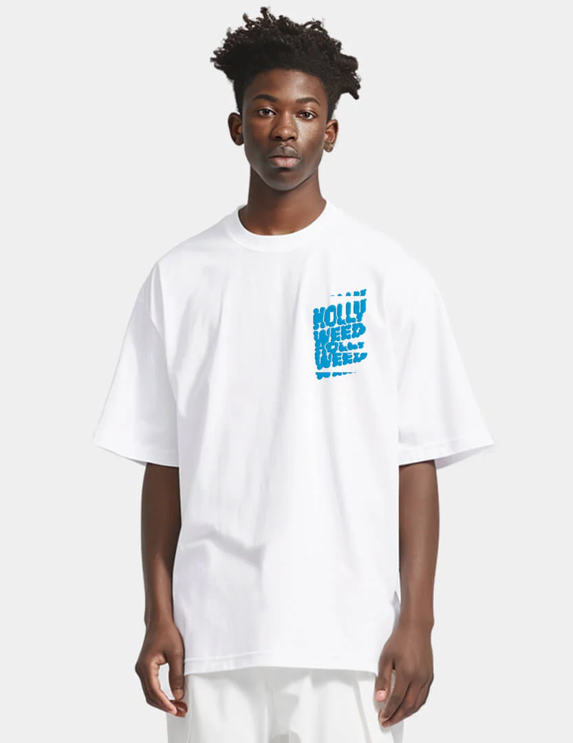 Hollyweed Glitch Font Shirt