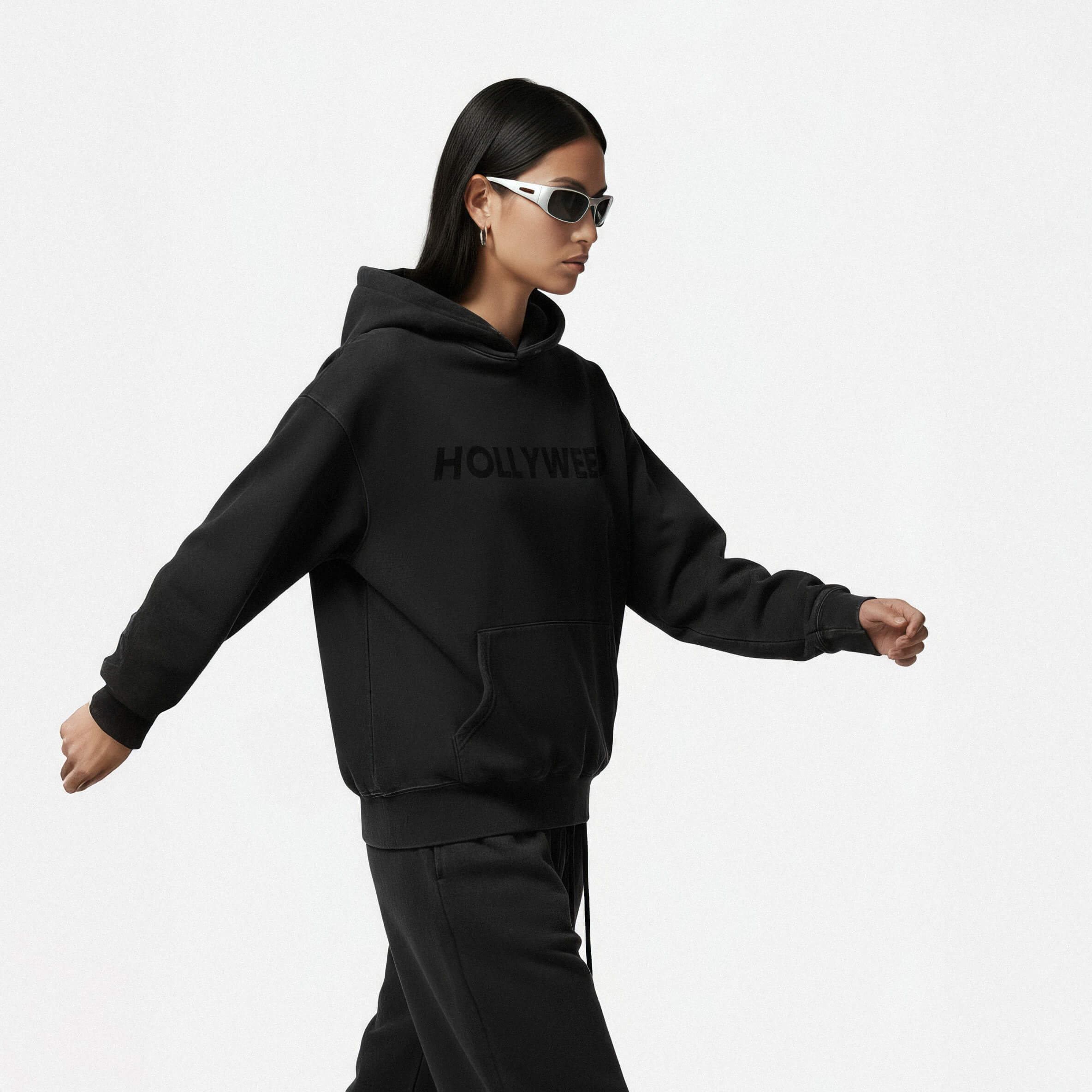 Hollyweed Washed Hoodie - Image 2
